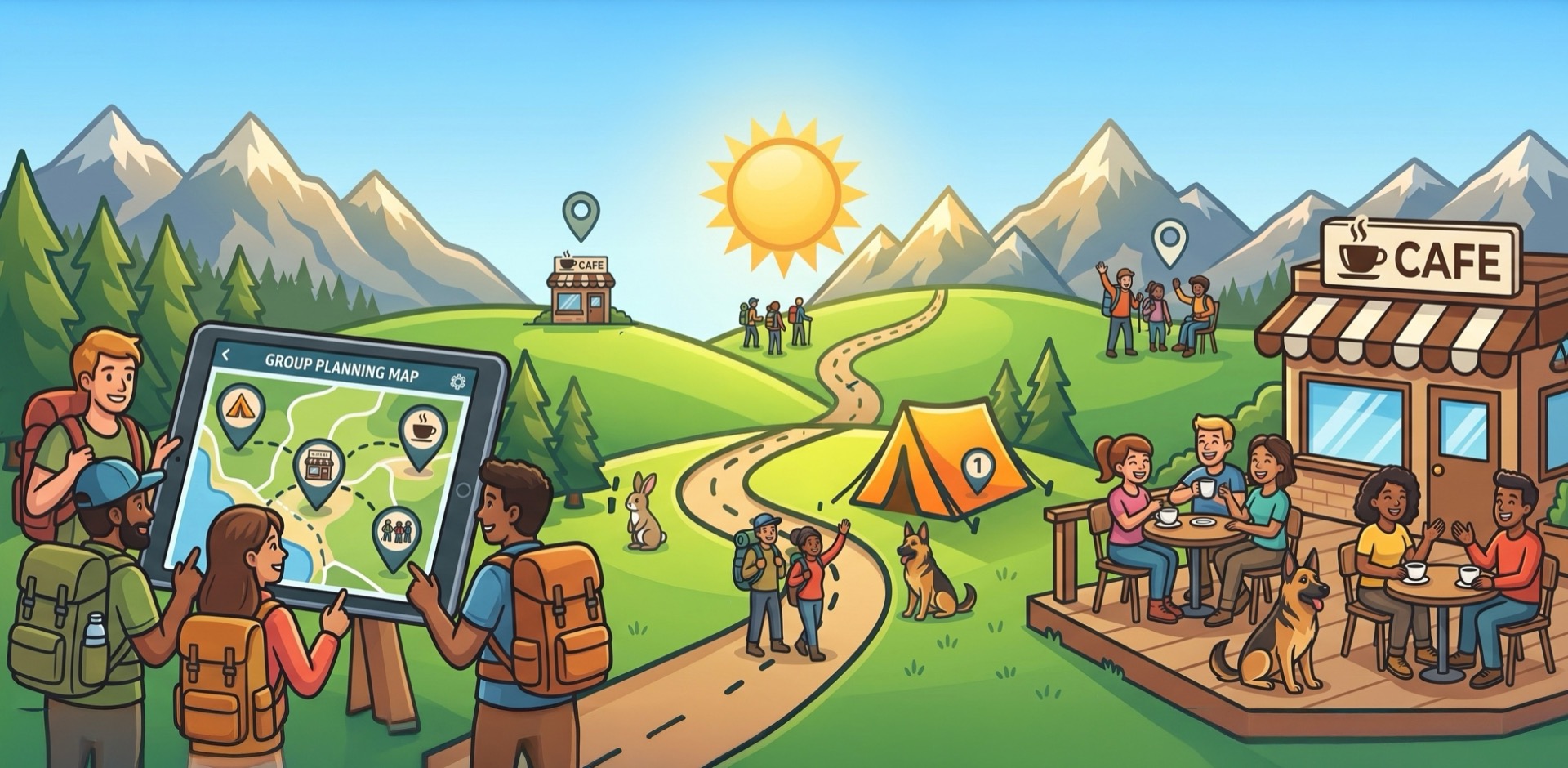 Gather OutThere - Hiking, Camping, Coffee Meetups and Planning